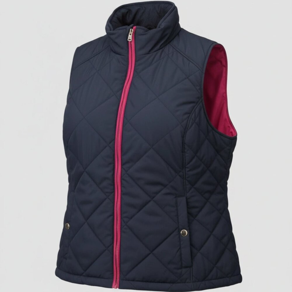 Women's Lauren Ralph Lauren Navy Vest XL